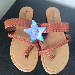 Braided Design Sandals